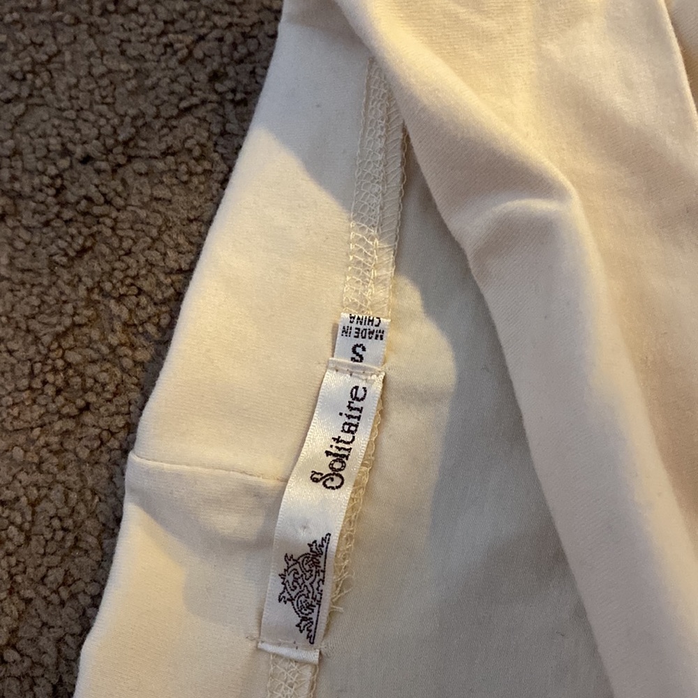 Cream nice skirt size s - Picture 6 of 6